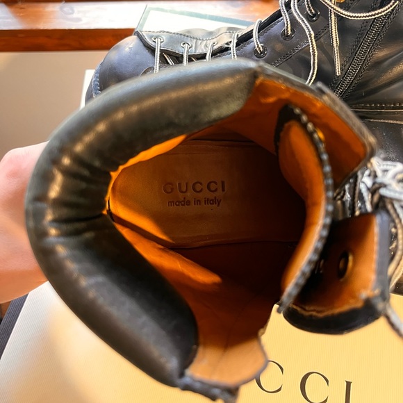 Horse Calf/Lavaredo Gucci Boots US 10 - Picture 6 of 14